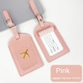 Miniatyrbild 1 av 6: Nya kvinnor Söt läder Passport Cover Flygbiljetter för kort Rese Passport Holder Plånbok Case Pink(.2251)