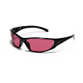 Miniatyrbild 1 av 6: Retro Y2K Solglasögon Utrikeshandel Hip Hop Style Körglasögon Steampunk Goggles Gothic Oculos De Sol UV400 C05 Black Red As Photos Showing