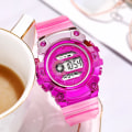 Miniatyrbild 1 av 6: Digitala klockor för kvinnor Män Barn Watch 24 timmar Mode Watch LED Elektronisk Sport Kvinnlig Klocka reloj mujer Style 3(.331)