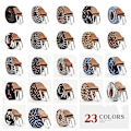 Miniatyrbild 2 av 6: Unisex elastiskt tyg vävt Casual bältesnål Spänne Expanderbart flätat stretchduk Enkelt och snyggt fritids män kvinnor bälte FB camel 3.3cmX107cm