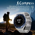 Miniatyrbild 5 av 6: Ny NFC Smart Watch Herr Smart Bluetooth Call Sport GPS Track Smartwatch Dam Hjärtfrekvens EKG PPG Smartwatch För Android ios Blue Mesh Belt Original box
