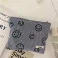 Miniatyrbild 4 av 6: Snygg japansk koreansk kosmetisk väska Handväskor Handväskor Smile&Dots Makeup Organizer Förvaring Flickor Pennfodral Case Auburn