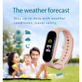 Miniatyrbild 4 av 6: M4 Smart Armband Bluetooth Multi Function Movement Clock Smart Watch för män och kvinnor Lämplig för Apple och Android Black