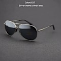 Miniatyrbild 1 av 6: TUZENGYONG 2023 Brand Alloy Herrsolglasögon Polarized UV400 Lens Solglasögon För Herr Pilotglasögon Oculos de sol Hög kvalitet T8013 C07 no box