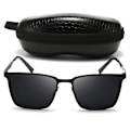 Miniatyrbild 3 av 6: ZXWLYXGX Varumärkesdesign Klassiska polariserade solglasögon Män Kvinnor Kör fyrkantig ram Mode Solglasögon Man Goggle Gafas De Sol C4 Polarized