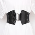 Miniatyrbild 3 av 6: Plus size Elastiskt korsettbälte Kvinnlig midja Breda bälten för kvinnor Designer högkvalitativ Stretch Cummerbunds Klänning Midjeband camel belt 69x7.5 cm
