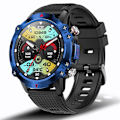 Miniatyrbild 1 av 6: SENBONO HERO Smart Watch för män Utomhus Sport Bluetooth Call Watch 1,39 tums skärm 450mAh IP68 Vattentät Smartwatch Herr Dam blue