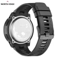Miniatyrbild 4 av 6: NORTH EDGE Mars 3 Watch för män Digitalt case för man Vattentät 50M sportklockor World Time LED-armbandsur Black