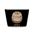 Miniatyrbild 1 av 3: 2022 tecknad igelkottsblomma printed kosmetisk väska för kvinnor Harajuku Casual Makeup-väskor Bärbar rese-toalettväska Case sn5702 Hedgehog Bag