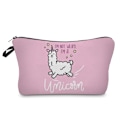 Miniatyrbild 1 av 6: Sminkväska Värmeöverföring Härlig kosmetisk väska med print Liten toalettväska för damer och flickor Presenter Högkvalitativt case 307-9 Alpaca Bag