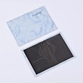 Miniatyrbild 5 av 6: Nya kvinnor Söt läder Passport Cover Flygbiljetter för kort Rese Passport Holder Plånbok Case Black(.2247)