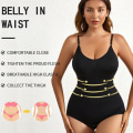 Miniatyrbild 2 av 6: 1 st Shapewear sömlös magkompressionsformning övre stödkorsett Postpartum Midjekompression mageformning black XL