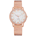 Miniatyrbild 1 av 6: Mode Watch Damklocka Silver Heart Dial Silikon Mesh Armbandsur Reloj Mujer Montre Femme Watch 2022 K