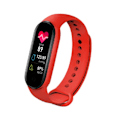 Miniatyrbild 1 av 6: M7 Smart Watch Herr Dam Smartband Puls Smartwatch Fitness Tracker Blodtryck Sport Smart Armband för Band 7 Red With Original Box