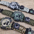 Miniatyrbild 4 av 6: SHIYUNME G Style Herr Sportklockor Utomhuscamping Kompass Termometer Vattentät LED Digital watch Man Militär Watch grey