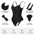 Miniatyrbild 4 av 6: Rygglös bodysuit för kvinnor Magkontroll Shapewear Seamless Sculpting Body Shaper String linne Shaper Slimming för underkläder Skin XXL