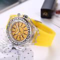 Miniatyrbild 6 av 6: Kvinnor Flash Lysande Personlig Strass Led Watch Trender Studenter Älskare Gelé Kvinna Herrklockor Lätt Watch 2022 PL