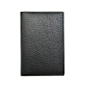 Miniatyrbild 1 av 6: Passhållare i 100 % äkta läder Mjukt case Cover för passplånboken black