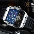 Miniatyrbild 1 av 6: Watch Mode Legering Urboett Toppmärke Lyx Herr Quartz Clock Klassisk Man Sport Kronografklockor Style 9