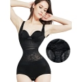 Miniatyrbild 6 av 6: Body Shaper Waist trainer Drakorsett Bantning Slida Mage Kvinnor Rumplyftare Korrigerande Underkläder Bodysuits Shapewear Kvinnor beige M