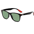 Miniatyrbild 1 av 6: Unisex Retro Rivet Polariserade Solglasögon Mode Oval Ram Solglasögon För män Kvinnor Körskydd Glasögon Gafas De Sol UV400 C10