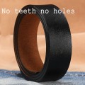 Miniatyrbild 1 av 6: 2,8cm 3,0cm 3,3cm 3,5cm 3,8cm Läderbälteskropp Inget spänne för slät Automatisk Pin Spänne Bältesrem Utan Spänne Herr Damer No teeth hole 3.5CM 105cm