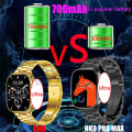 Miniatyrbild 3 av 6: CHYCET GN8 Smart Watch Herr 700mAh Batteriringning 2,01 tum Smartwatch NFC Man Watch 8 Ultra PK HK9 PRO HK8 PRO MAX BK 1Z steel ad BK HY
