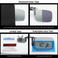 Miniatyrbild 4 av 6: VIVIBEE Polarized Square Flip Up Clip on Solglasögon Män Photochromic Polarized Women Solglasögon för Night Driving Lins 2  Night Vision without case