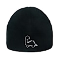 Miniatyrbild 5 av 6: Unisex Bomullshatt Banniehatt Mjuk Stickad Hatt Dinosaur Broderade Mössor Mode Män Vintermössor Kvinnors Skullies För Flickor White 56-58cm