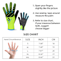 Miniatyrbild 3 av 6: DAREVIE Hela Långa Cykelhandskar Skärm Touch Finger Cykelhandskar Stötsäker Pad Cykelhandskar Lång midja Andningsbar cykelhandske Black Green M