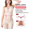 Miniatyrbild 3 av 6: Kvinnlig waist trainer Korrigerande kropp Magkontroll Lårtrimmer skinkor Shapewear Push Up Öppen gren Sömlösa underkläder Nude L