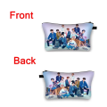 Miniatyrbild 5 av 6: KPOP Stray Kids Kosmetikväska Dam Sminkväska Flickor MINHO JISUNG WOOJIN CHANBIN FELIX Koreanska Organize Väskor kvinnlig Resväska shzbnantuan11