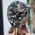 Miniatyrbild 5 av 6: Vårför-Sommar Beanies för Kvinnor Stretch Turban Hattar Mössor Spets Hår Tryck Håravfall Huvud Sjal Wrap Cap Шапка Женская NY One Size