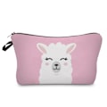 Miniatyrbild 1 av 6: Sminkväska Värmeöverföring Härlig kosmetisk väska med print Liten toalettväska för damer och flickor Presenter Högkvalitativt case 307-16 Alpaca Bag