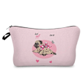 Miniatyrbild 1 av 6: Söt och rolig kosmetisk väska med print utomhus portabel kvinna toalettväska Anpassningsbar skollärare present necessär sminkväska hz5895 Dog Paw Bag