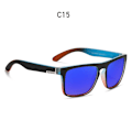 Miniatyrbild 1 av 6: Fashion Guy's Solglasögon från KDEAM Polarized Solglasögon Herr Klassisk design All-Fit Spegel Solglasögon Med Brand Box CE C15