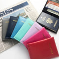 Miniatyrbild 3 av 6: Blockerande resepasshållare cover Smal ID- case Resväska Passskydd Resetillbehör Plånböcker LB