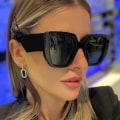 Miniatyrbild 2 av 6: Nytt mode Lyxmärke Fyrkantiga Solglasögon Kvinnor Retro Oversize Solglasögon Kvinnlig Stor Båge Nyanser Svart Lady UV400 Sexiga Oculos black black as picture
