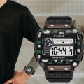 Miniatyrbild 3 av 6: Watch Sport Digital watch Lysande LED Big Dial Multifunktionsklocka utomhus 50M vattentät watch för man Red
