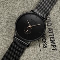 Miniatyrbild 6 av 6: LIGE Damklockor Toppmärke Lyx Casual Watch Dam Kvarts Vattentät klocka Mesh bälte Damarmbandsur Watch blue