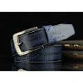 Miniatyrbild 1 av 6: Print Lyxdesign Herrbältesnål Spänne Justerbart Jeans Mode Casual Taktiskt märke Högkvalitativt läder Be 95-110CM