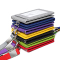 Miniatyrbild 3 av 6: Visitkortshållare med nackrem Lanyard Badge Hållare Personal ID-kort Buss ID-hållare Kreditbandskorthållare B-black