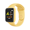 Miniatyrbild 1 av 6: D20 Y68 Smart Watch Bluetooth Svara samtal Sport Fitness Tracker Custom Dial Smartwatch Män Kvinnor betygsätt blodtryck PK D13 D18 D20S yellow