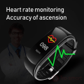 Miniatyrbild 4 av 6: C5S Smart Watch Dam Blodtrycksmätare Vattentät Pulsklocka Fitness Watch Armband För Android iOS Män Smartwatch Black