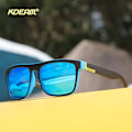 Miniatyrbild 5 av 6: Fashion Guy's Solglasögon från KDEAM Polarized Solglasögon Herr Klassisk design All-Fit Spegel Solglasögon Med Brand Box CE C20