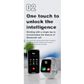 Miniatyrbild 5 av 6: Smart Watch Series 8 Bluetooth Call 1.9\ Gray-Ocean Band