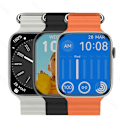 Miniatyrbild 2 av 6: Smart Watch Series 8 Bluetooth Call 1.9\ Gray-Ocean Band
