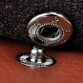 Miniatyrbild 6 av 6: Mode PU-läderfunktion 24-bitars case Visitkortshållare Män Kvinnor Kreditkortsväska ID Passkortplånböcker C-brown