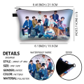 Miniatyrbild 4 av 6: KPOP Stray Kids Kosmetikväska Dam Sminkväska Flickor MINHO JISUNG WOOJIN CHANBIN FELIX Koreanska Organize Väskor kvinnlig Resväska shzbnantuan2