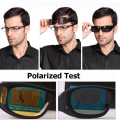 Miniatyrbild 5 av 6: Ny polariserad lins för män Körning Fiske Solglasögon Cover För Myopia Glasögon Flip Polaroid Solglasögon Oculos De Sol Masculino gray frame red